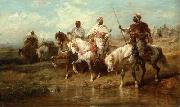 unknow artist Arab or Arabic people and life. Orientalism oil paintings 605 Germany oil painting artist